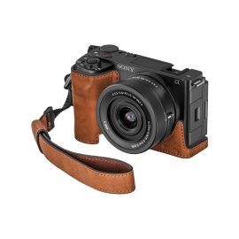 Smallrig Ledertaschen-Set für Sony ZV-E10 II Braun - FRI-GX47-004EM7