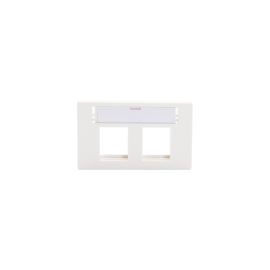 Dätwyler IT Infra Frontplatten FLF mit SF, 2x Keystone - FRI-GX47-000RHQ