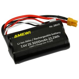 Amewi RC-Akku Li-Ion 2S 7.4 V 3000 mAh XT30 - FRI-GX47-002AVA