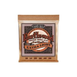 Ernie Ball Gitarrensaiten 2150 Earthwood PB – Extra Light 10-50 - FRI-GX47-0039WF