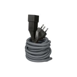 maxTex Verlängerungskabel 3 m T13 - T12, Anthrazit - FRI-GX47-003F84