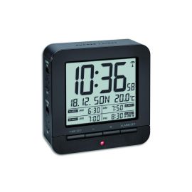 TFA Dostmann Digitalwecker mit Temperaturanzeige Schwarz - FRI-GX47-002057