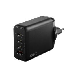 onit USB-Wandladegerät Quad 3C1A 100 W GaN Schwarz - FRI-GX47-000MT2