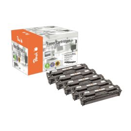 Peach Tonerset für HP Nr. 128 A (CE32A) 2x BK, 1x C, M, Y - FRI-GX47-003ZPQ