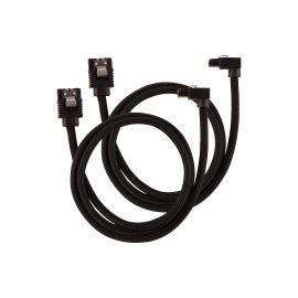 Corsair SATA3-Kabel Premium Set Schwarz 60 cm gewinkelt - FRI-GX47-006QKG
