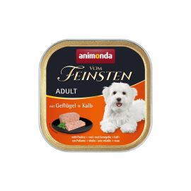 animonda Nassfutter vom Feinsten Geflügel & Kalb, 150 g - FRI-GX47-001C9X