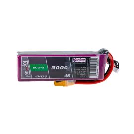Hacker RC-Akku LiPo 5000 mAh 14.8 V 20C TopFuel ECO-X MTAG - FRI-GX47-004D6T