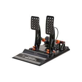 Asetek Racing Invicta Accelerator and Brake Pedal Aluminium Schwarz Orange - FRI-GX47-006XHC