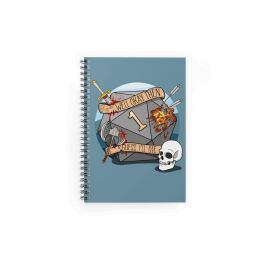 Glass Staff Notizbuch Guess I'll Die Grau - FRI-GX47-0039YA