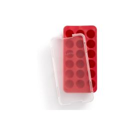 Lékué Eiswürfelform Kugeln Rot - FRI-GX47-004Y39