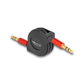 Delock Audio-Kabel aufrollbar 3.5 mm Klinke - 3.5 mm Klinke 0.9 m - FRI-GX47-002CKE