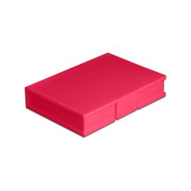 Delock Schutzgehäuse für 3.5″ HDD rot - FRI-GX47-003GX1