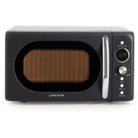 Create Mikrowelle Retro Schwarz - FRI-GX47-005H44