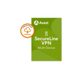 Avast SecureLine VPN ESD, Vollversion, 10 Geräte, 1 Jahr - FRI-GX47-0008XW