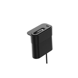 Schönenberger Mini Desktop Charger USB C PD20W Schwarz mit ausziehbarem USB-C Kabel - FRI-GX47-0079E7