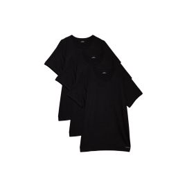 Calvin Klein Wäsche T-Shirt S/S Crew Neck 3Pk Schwarz, L - FRI-GX47-002F87