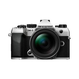 OM-System Fotokamera OM-5 II M.Zuiko Digital ED 12-45mm Kit Silber - FRI-GX47-001WC9