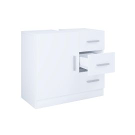 VCM Waschbeckenunterschrank Zalo XL 63 x 56 cm, Weiss - FRI-GX47-003M5V