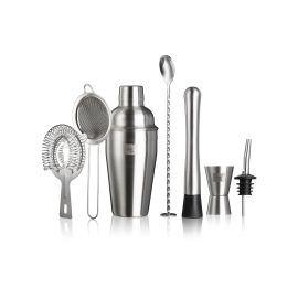 Vacuvin Drink Mixer Set Cocktail Set 7-teilig 550 l, Silber - FRI-GX47-004DGJ