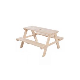 roba Kindersitzgruppe Outdoor+ Massivholz natur - FRI-GX47-006XWJ