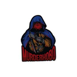 Glass Staff Murderhobo Sticker Dunkelblau/Rot - FRI-GX47-003ARZ