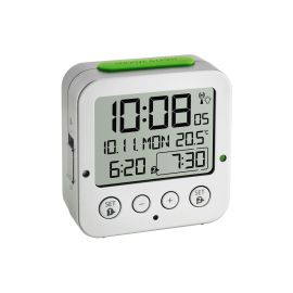 TFA Dostmann Digitalwecker Bingo Silber - FRI-GX47-002VP3