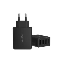 Ansmann USB-Wandladegerät Home Charger HC430, 4x USB, 30 W, Schwarz - FRI-GX47-0007C2