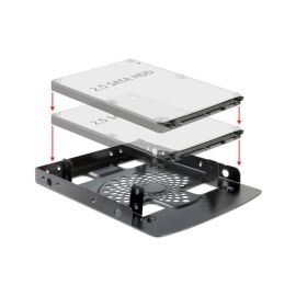 Delock Einbaurahmen 2x 2.5" - 3.5" - FRI-GX47-004421