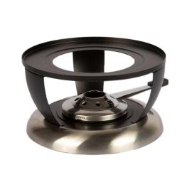 Stöckli Fondue-Rechaud Bellavista Schwarz/Silber - FRI-GX47-0030BH