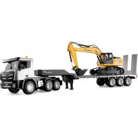 Amewi Lastwagen G836E Zugmaschine und Bagger Set RTR - FRI-GX47-000Q9S