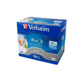 Verbatim BD-R 25 GB, Jewelcase (10 Stück) - FRI-GX47-0047DB
