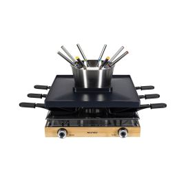 Nouvel Raclette-Gerät Prime 3in1 230 V, 1750W, 27-teilig, 8 Pers. - FRI-GX47-006YNT