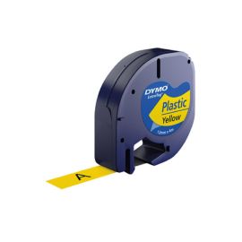 DYMO Beschriftungsband LetraTag Schwarz auf Gelb - FRI-GX47-003E9N