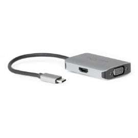 Delock 2-Port Signalsplitter USB Typ-C zu HDMI/VGA - FRI-GX47-0054HY
