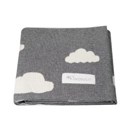 Kindsgut Kuscheldecke Wolken 80 x 100 cm - FRI-GX47-003F22