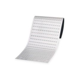Franken Datumsstreifen Selbstklebend 14 cm x 42 cm, Transparent - FRI-GX47-001P1X