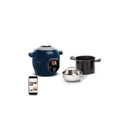 Moulinex Küchenmaschine Cookeo+ CE8514 Blau/Weiss - FRI-GX47-000MSC