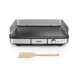 Tefal Tischgrill Maxi Plancha Schwarz/Silber - FRI-GX47-00665P