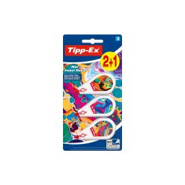 Tipp-Ex Korrekturroller Mini Pocket Mouse Decors  6 m x 5 mm, 3 Stk - FRI-GX47-000WZH