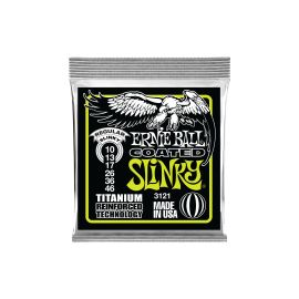 Ernie Ball Gitarrensaiten 3121 Slinky Coated Titanium – Regular 10-46 - FRI-GX47-0000CC