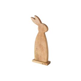 Boltze Aufsteller Hase Nesli 45.9 cm, Mangoholz - FRI-GX47-00032B