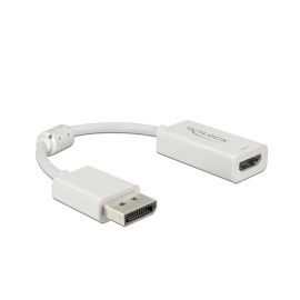 Delock Adapter DisplayPort - HDMI passiv, 4K, 60 Hz, HDR, weiss - FRI-GX47-0041NN