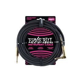 Ernie Ball Instrumentenkabel 6081 – 3.05 m, Schwarz - FRI-GX47-00218G