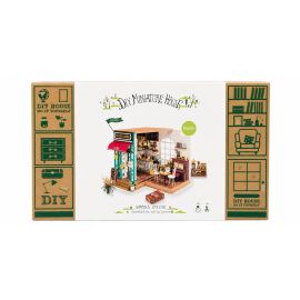 Rolife Bausatz Simon's coffee mit LED-Beleuchtung - FRI-GX47-003BD2