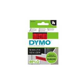 DYMO Beschriftungsband D1 Schwarz auf Rot - FRI-GX47-005ETE