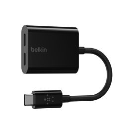 Belkin Adapter RockStar USB-C Audio + Charge Schwarz - FRI-GX47-000Z0A