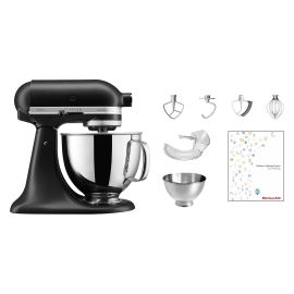KitchenAid Küchenmaschine Artisan Schwarz - FRI-GX47-007R8Z