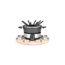 Gastroback Fondue-Set All-in-One 19 Teile, Schwarz - FRI-GX47-000HHM
