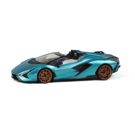 TEC-TOY Auto Lamborghini Sian mit Licht, Türkis, 1:16 - FRI-GX47-0034FD