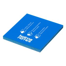 Kolma Notizzettel NOTES 76 x 76 mm Blau, 100 Blatt - FRI-GX47-000XXM